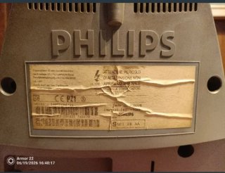 TV Tubo Philips 15 Gris