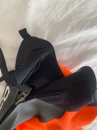Traje neopreno Orca naranja y negro