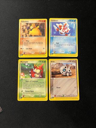 Lotto 14 Carte Pokémon EX Ruby&Sapphire/Sandstorm
