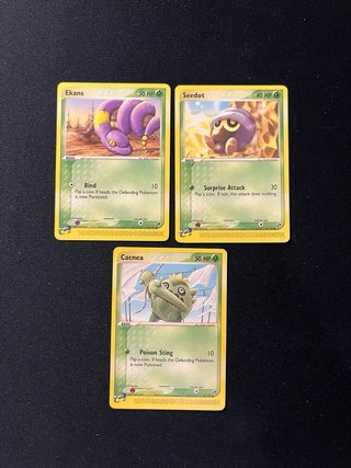 Lotto 14 Carte Pokémon EX Ruby&Sapphire/Sandstorm