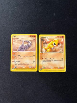 Lotto 14 Carte Pokémon EX Ruby&Sapphire/Sandstorm
