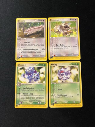 Lotto 14 Carte Pokémon EX Ruby&Sapphire/Sandstorm