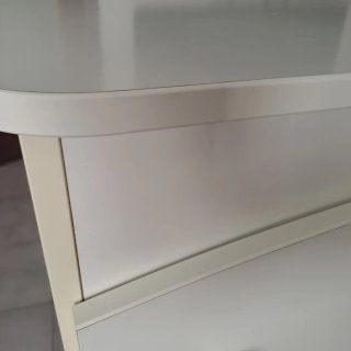 Cómoda infantil blanca de madera