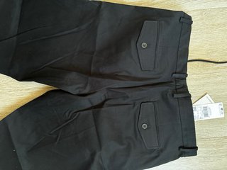 Pantalón chino Mango negro talla 44