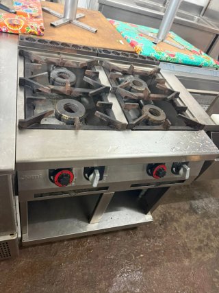 Cocina Profesional Jemi 4 Fuegos