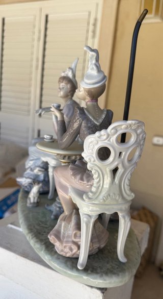 Figura Porcelana Lladro Cafe de Paris