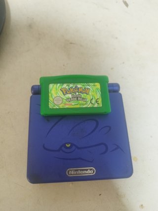 Game Boy Advance SP Ed. Kyogre + Verde Hoja