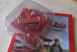 Libro y maqueta El Barón Rojo