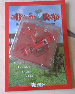 Libro y maqueta El Barón Rojo