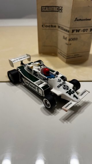 Scalextric Exin Williams FW-07 F.1 Ref. 4068