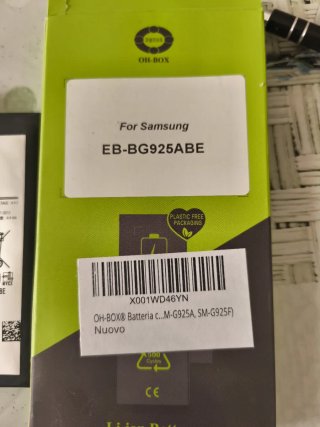 2 Baterías Samsung Galaxy S6 Edge EB-BG925ABE