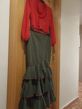 Conjuntos de falda Rociera Volantes talla 38-40