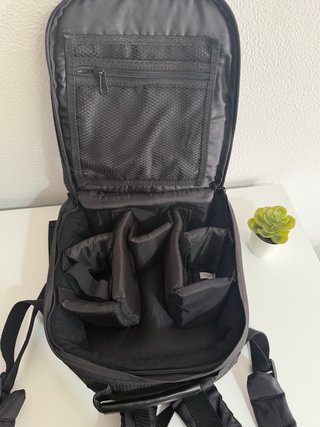 Mochila Hama Negra y Gris Pequeña