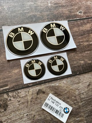 JUEGO EMBLEMAS MOTO BMW R1200 R1250 R1300 GS LOGO