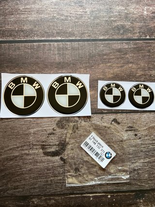 JUEGO EMBLEMAS MOTO BMW R1200 R1250 R1300 GS LOGO