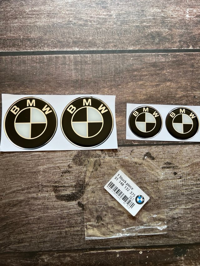 JUEGO EMBLEMAS MOTO BMW R1200 R1250 R1300 GS LOGO