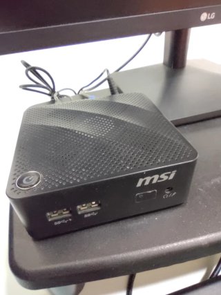 Mini PC MSI Cubi N + Teclado y Ratón Cherry