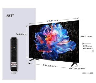 Smart TV TCL 50 4K HDR Google TV