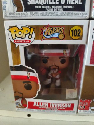 Funko Pop! NBA: Jordan, Shaq, Erving, Iverson
