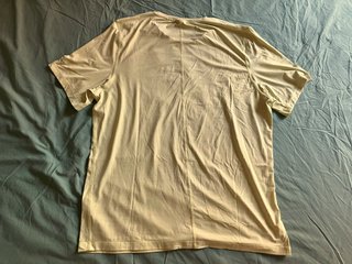 T-shirt tecnica Reebok gialla taglia XL
