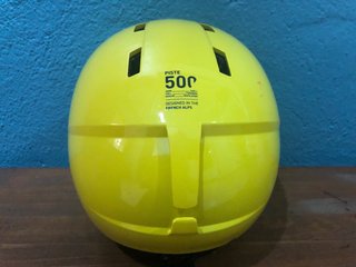 Casco de esquí infantil Wed'ze amarillo