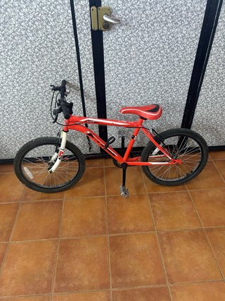 Bicicleta Infantil 20 Pulgadas Roja