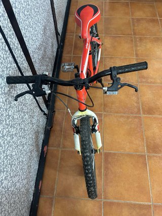 Bicicleta Infantil 20 Pulgadas Roja