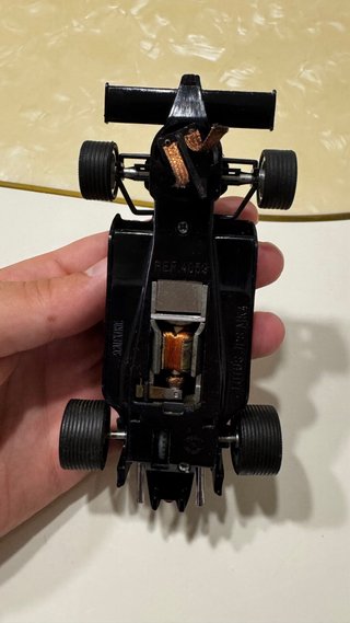 Coche F1 Lotus JPS Exin Negro