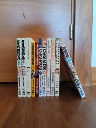 Lote 9 mangas novedades
