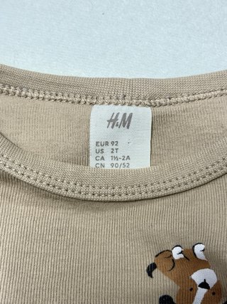 Body H&M Bambini avana Tg. 92 Cane