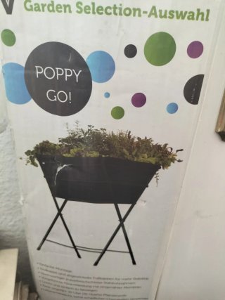Huerto elevado Poppy Go