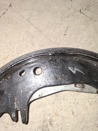 4 Zapatas de freno de tambor de 180