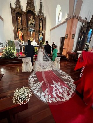 Capa de Novia Blanca