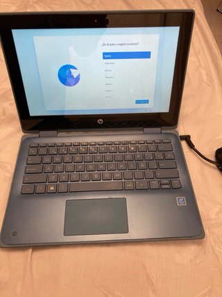 Portátil HP Azul
