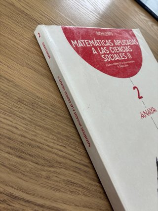 Matemáticas aplicadas a las ciencias sociales I...