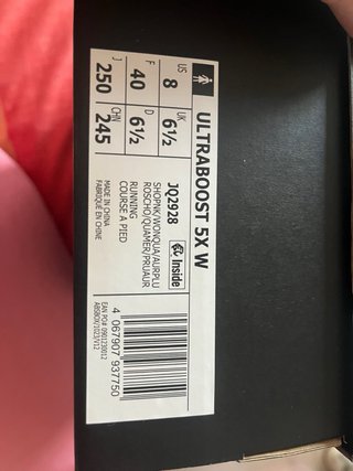 Zapatillas Adidas Ultraboost 5x Running Mujer