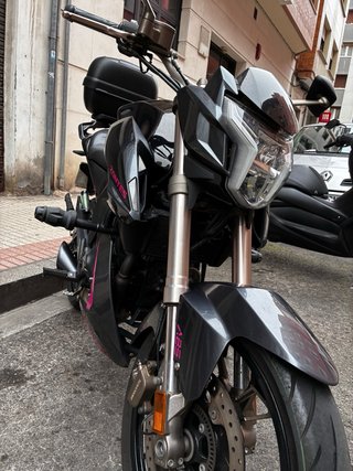 Zontes Z2 125cc 2021 Negra/Rosa