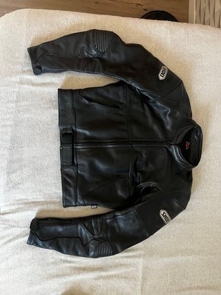 Traje Moto Cuero SHOEI Vintage Talla 52 2 Piezas