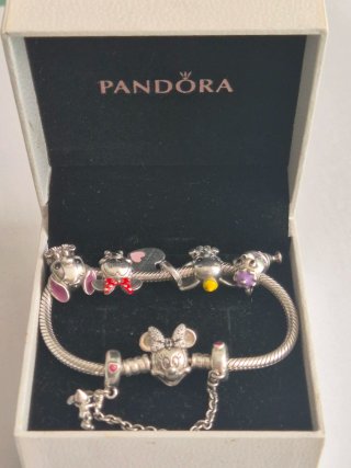 Pandora Plata LEY 925. Charms Disney TODO ORIGINAL