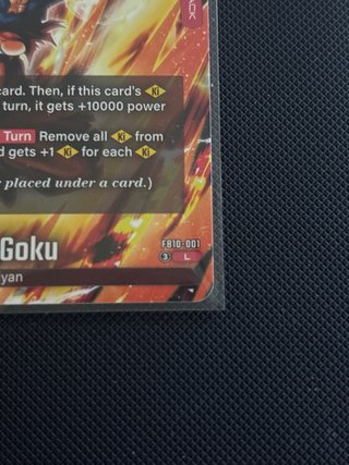 Carta TCG Son Goku Líder Awaken FB10-001 🇬🇧