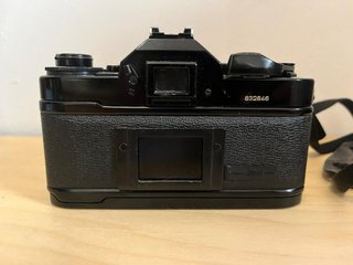 Canon A-1 + Objetivo 50mm 1:1.8
