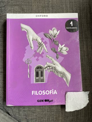 Filosofía 1º Bachillerato. Libro del estudiante...
