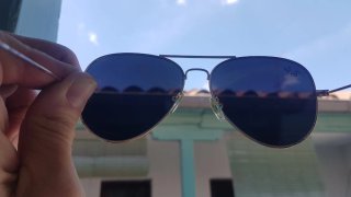 Gafas Ray-Ban Aviator Vintage Oro