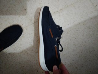Zapatos náuticos hombre azul