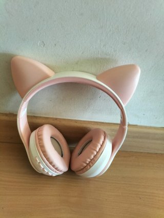Auriculares Bluetooth CAT Multicolor/Rosa