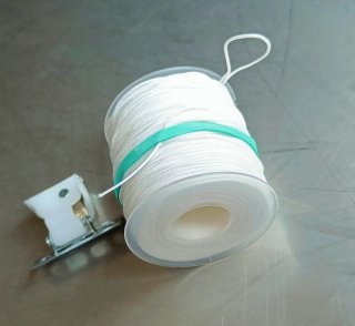 Cordón para estores y persinaas venecianas blanco