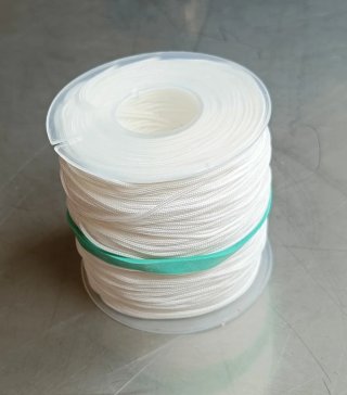 Cordón para estores y persinaas venecianas blanco
