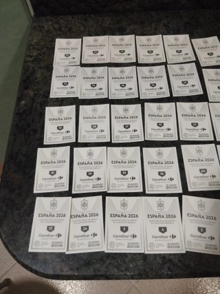 Cromos Selección Española Álbum Oficial Carrefour