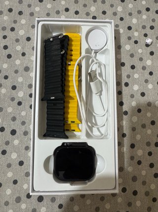 Reloj Inteligente Negro copia de Apple
