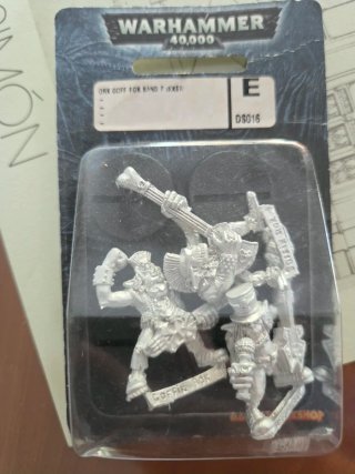 "ORK GOFF ROK BAND". Warhammer 40k OOP